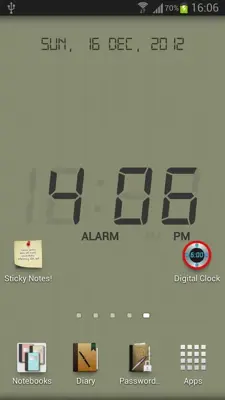 Digital Clock Free android App screenshot 3