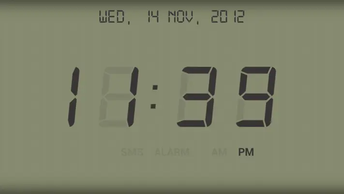 Digital Clock Free android App screenshot 5